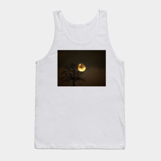 Silhouettes On A Hunter's Moon Tank Top